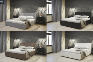 Создание моделей кроватей с последующей визуализацией в интерьре