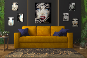 Моделирование и виз дивана