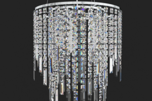 3д модель люстры