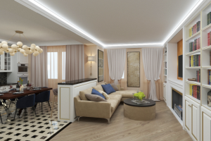 Квартира современная классика