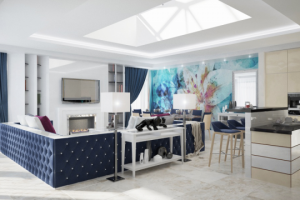 Коттедж в стиле неоарт-деко