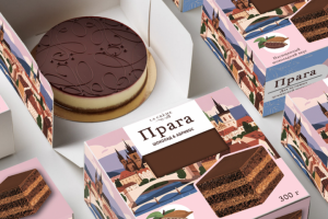 Упаковка для торта Прага