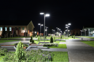 Наружное освещение поселка