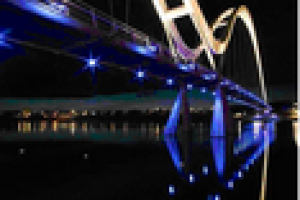 Художественное освещение мостов