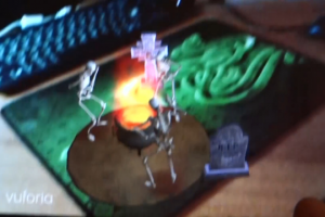 (unity) Дополненная реальность на тему Halloween