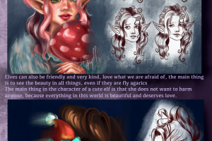 Пример проработки разных персонажей