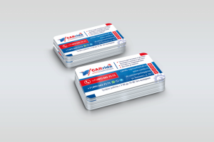 Визитка для автозапчастей