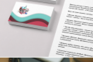 Дизайн визитки