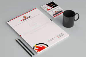 Фирменный стиль для магазина каминов