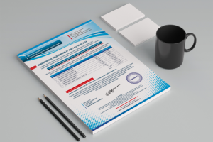 Фирменный бланк для компании инженерных изысканий