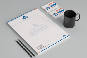 Фирменный стиль для компании ОЛИМП