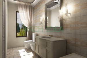 3Д визуализация санузла