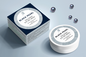 Дизайн упаковки для патчей «BLACK PERL»