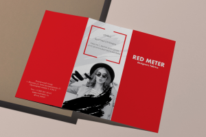 Дизайн буклета для компании «RED METER»