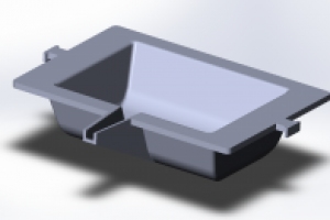 3д-модель литой детали