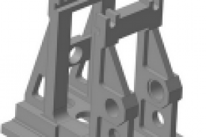 3D-модель клети прокатного стана