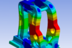 Расчет собственных резонансных частот корпуса прокатного стана