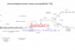 Аксонометрическая схема газопровода ТЭЦ