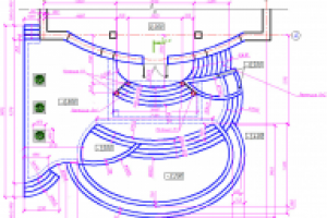 Устройство бассейна с площадкой в частном доме