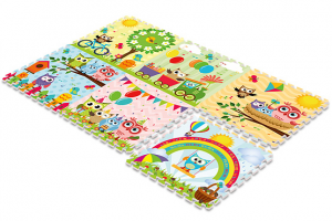 Разработка развивающей расцветки для коврика пазла