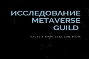 Исследование METAVERSE GUILD