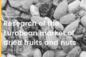 Research of the European market of dried fruits and nuts