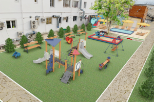 Детская площадка-Пансионат в Анапе