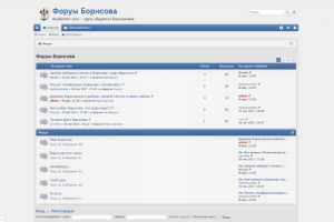 Форум Борисова