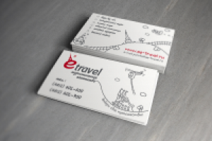 e travel (визитка)