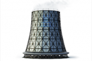 Огроменные градирни с точностью до болтика