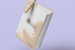 мокап блокнот