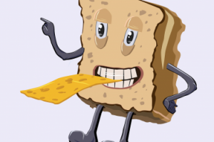 Бутерброд иллюстрация