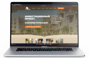 Лендинг для жилищного комплекса