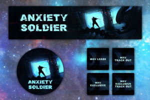 Оформление vk-группы битмейкера ANXIETY SOLDIER