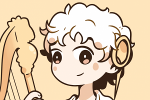 Арт персонажа древний грек