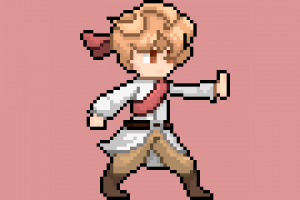 Ниндзя пиксель арт