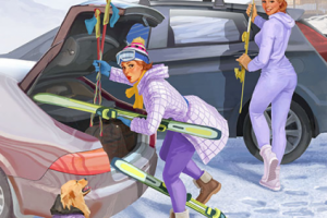 Аккуратная и растеряха