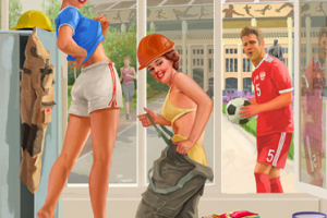 Футбольный плакат