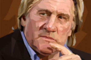 портрет в стиле полигон арт