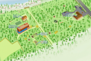 Карта зоны отдыха