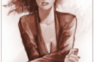 портрет графический по фото