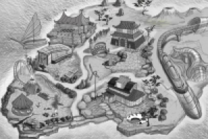 эскиз карты для игры