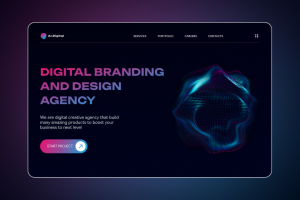 Digital agency | Landing page