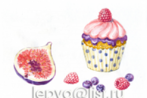 капкейк и инжир