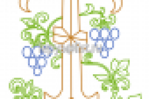 Крест и виноград