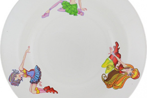 Разработка персонажей для детской посуды