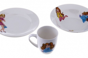 Разработка персонажей для детской посуды