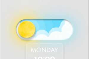 Анимация кнопки (день/ночь)
