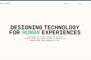 Портфолие для дизайнера