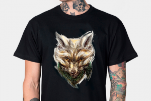 разработка фирменного принта для мотоклуба